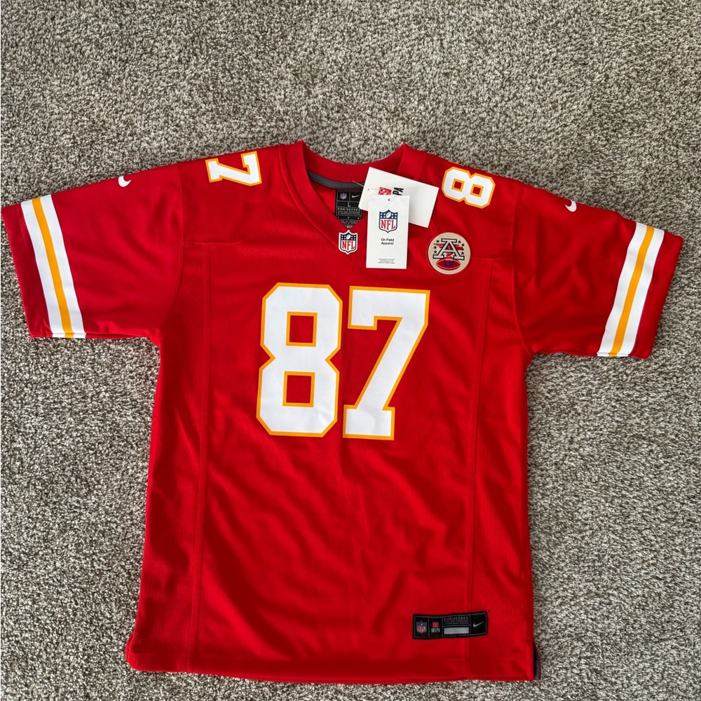 NIKE Kelce Chiefs Jersey Authentic size L ( 14-16)
